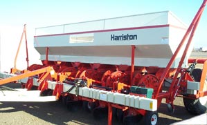Plastic bushings in a potato planter