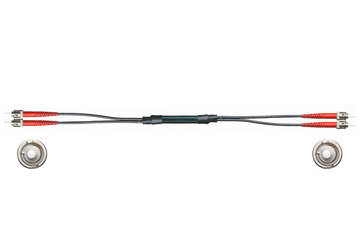 Câble fibre optique en PVC | fibre de verre, connecteur ST/ST