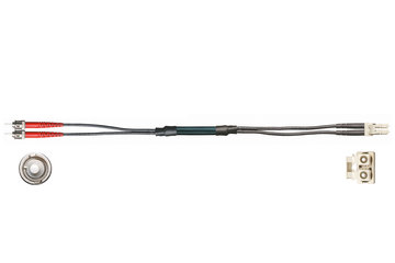 Câble fibre optique en TPE | fibre de verre, connecteur ST/LC