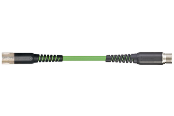 Câble de feedback readycable® similaire à Allen Bradley 2090-CFBM7E7-CEAFxx, câble de rallonge, PUR, 7,5 x d
