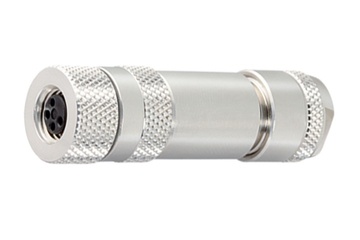 Binder M8 kabelaansluiting, 4,0-5,5 mm, afschermbaar, schroefklem, IP67, UL-gecertificeerd