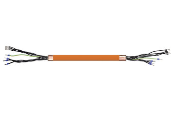 readycable® encoderkabel vergelijkbaar met Elau E-MO-087, basiskabel PVC 15 x d