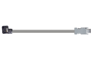 Câble encodeur readycable® similaire à Mitsubishi Electric MR-J3ENCBL-xxx-A2-H, câble de base, PUR, 7,5 x d