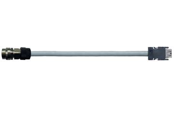 Câble encodeur readycable® similaire à Mitsubishi Electric MR-J3ENSCBL-xxx-H, câble de base, PUR, 7,5 x d
