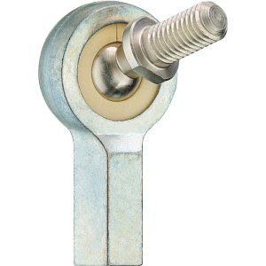 igubal® metal rod end bearing with metal pin, male thread