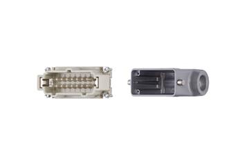 Harting connector set, pin uitvoering