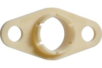 iglidur® J, tweegats flenslager met voorbelasting, mm