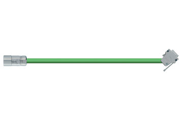 Câble capteur readycable® similaire à Control Techniques, SS B A H C XXX, câble de base, PVC, 15 x d