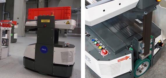 DTS van Knapp met drylin® ZLW tandriemassen op het hefplatform