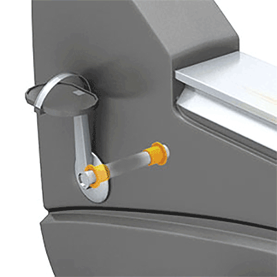 Lagers in het pedaal