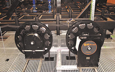 e-spool in de trekkenwand