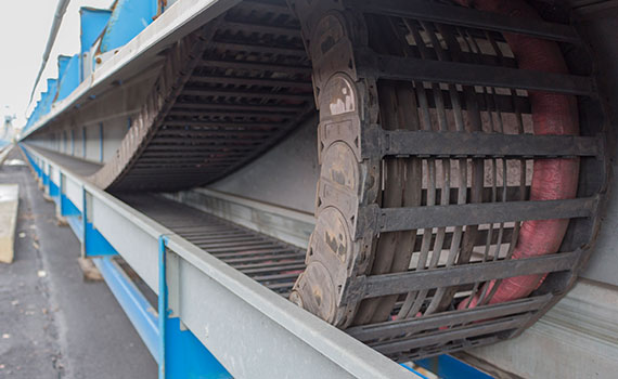 Bruinkoolgraafmachine