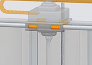 XY-Achse am 3D-Drucker