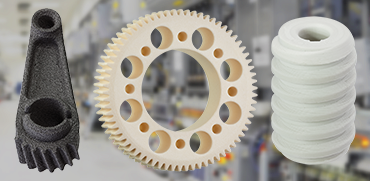 3D-gedruckte Bauteile