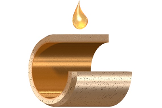 Structure douille frittée