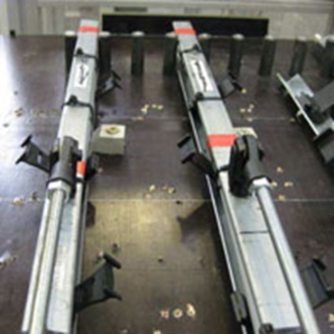 Verschleißversuch im igus®-Labor