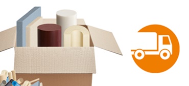 Lieferung der gedrehten oder gefrästen Bauteile