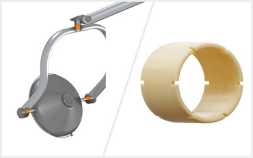 Behandlungsleuchte mit iglidur JVSI Gleitlagern