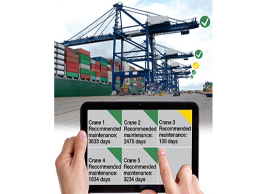 Informations de position isense EC.PP directement sur le système de chaînes porte-câbles