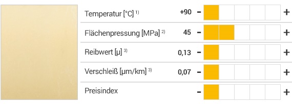 iglidur® J3 Werkstoff und Eigenschaften