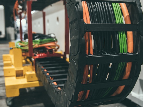 chainflex Leitungen in Energiekette