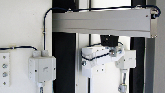 Sicherheitleiste an Toranlagen