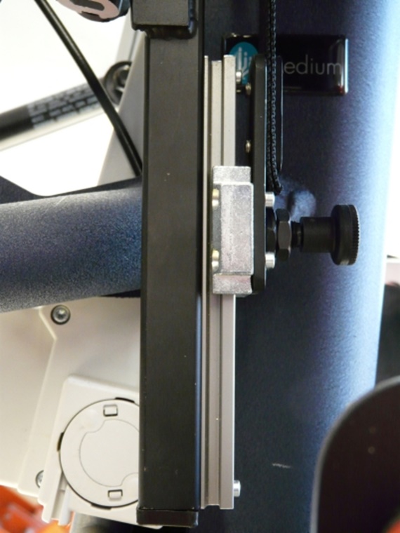 Entlordosierungssystem des Stehtrainers