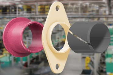 Gleitlagerbuchsen in verschiedenen Formen