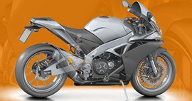 motion plastics im Motorrad
