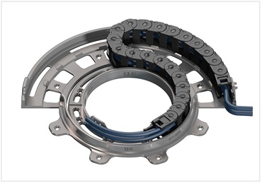 Chaîne porte-câbles à double rayon de courbure RBR 200P