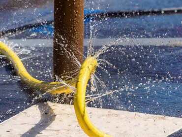 Busleitungen auf langem Weg