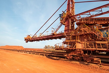 Graafmachine met igus componenten