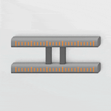 Skalierung der Öffnungsstege