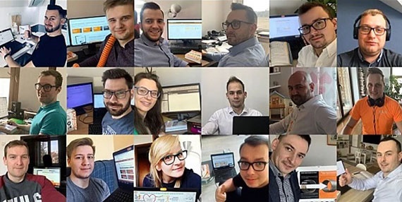 igus Mitarbeiter im Homeoffice