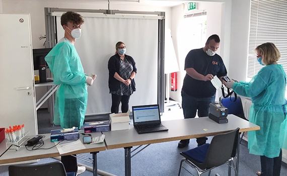 Covid-19-Tests für Urlaubsrückkehrer