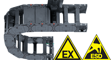 ESD Bauteile Energieketten