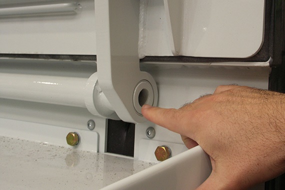 iglidur Gleitlager im Bereich der Heckklappe