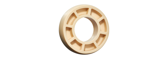 Lagereinsatz gespritzt