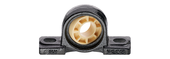 Austauschkalotte mit Gussgehäuse-Stehlager