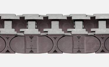 Gleitschuhe für Energieketten