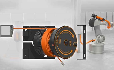 Paneelvoeding e-spool flex 2.0