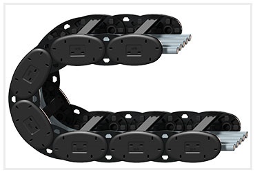 Chaîne porte-câbles hybride YE