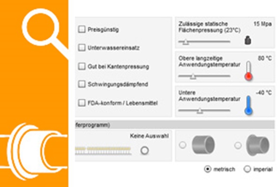 Productwijzer voor glijlagers