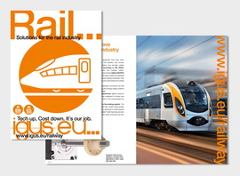 Speciale brochure voor de spoorwegtechniek