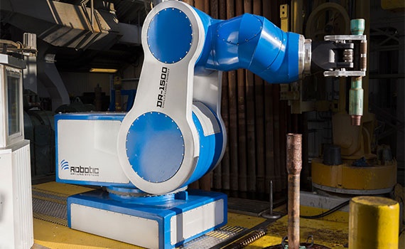 Robot pour plateforme de forage