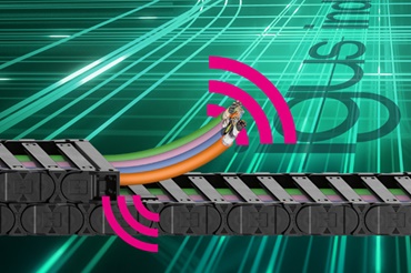 Energietoevoersysteem zorgt voor data-overdracht
