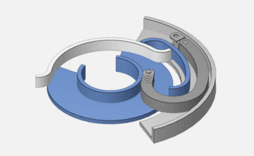 3D CAD-modules voor cirkelvormige bewegingen