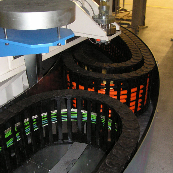 Dreh-Energieführung