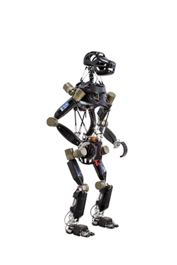 Roboter in aufrechter Haltung