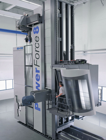 Fahrständer-Fräsmaschine